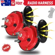 2x Air Snail 12V Car 300DB Truck Lorry SUV RV Horn Truck Boat Loud Siren Speaker (for: Daihatsu)