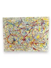 "Flashing Light" by Elena Vaisman signed, orginal acrylic gallery wrapped canvas
