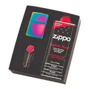 Zippo Spectrum Lighter Gift Box Set With Fluids + Flints