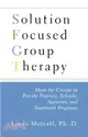 Solution Focused Group Therapy: Ideas for Groups in Private Practise, Schools, Agencies, and Treatment Programs