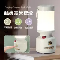 在飛比找PChome24h購物優惠-OMG 瓢蟲露營燈 LED創意床頭燈 臥室手提檯燈 裝飾燈 