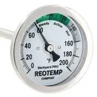 Reotemp 24 Inch Fahrenheit Backyard Pro Compost Thermometer with Digital Comp...