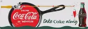 Coca-Cola Take Coke Along 8" x 24" Metal Sign