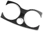 DOOREX Car Steering Wheel Frame Cover Stickers Trim for BMW 5 Series G30 G38 Water Cup Holder Frame Cover Interior Decals Steering Wheel Covers (Color : Water Cup Holder)
