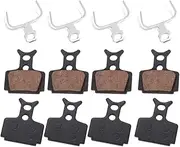 QANYEGN Pairs of Disc Brake Pads, 4 Pairs Bikes Bicycle Disc Brake Pads, Bikes Brake Pads Kits Suitable for Formula R1 R1R RO RX T