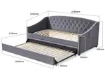 CLAUDIUS King Single Day Bed