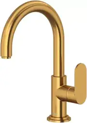 Riobel AAS01 Arca 1.2 GPM 1 Hole Bathroom Faucet - Gold
