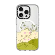 iPhone 16 Pro Clear Case MagSafe Compatible hillie bunnns by tabetaaii