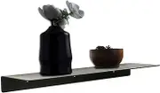 Wall Shelf Metal Wall Floating Shelves, Floating Shelf Wall Mounted Bathroom Shelf, Display Shelves for Wall Decorative Shelves for Bedroom, Living Room,Office, Kitchen, Hallway, Shower CADD