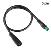 Easy Setup 5Pin Waterproof Extension Cable For Bafang Electric Bike Displays