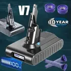 9500mAh Battery For Dyson V7 SV11 Motorhead Animal Fluffy 968670-02 LED / Filter