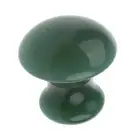 Mushroom Shaped Massage Stone Facial Jade Roller Face Scraping Tool Green