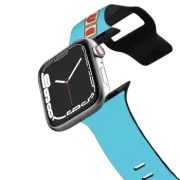 Apple Watch Series 7-9 (41mm) Impact Band BTS Boy With Luv Blue Watch Band