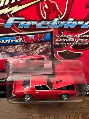 Johnny Lightning Red 1973 Pontiac Firebird Formula SD red
