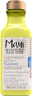Maui Moisture Lightweight Curls + Citrus Fragranced Flaxseed Conditioner For Curly & Wavy Hair 385mL
