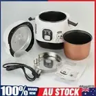 Electric Rice Cooker Portable Mini Cooking 1-2Person with Steamer 1.2L 3 CUP