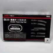 Rokuhan Z Gauge R062 Rail Set C Double Track Oval Japan Model Train Layout