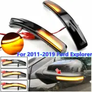 2X Dynamic Turn Signal Side Mirror Sequential Light For Ford Explorer 2011-2019 (for: Ford)