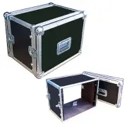 8 SPACE 8u 12" DEEP ATA EFFECTS RACK CASE 1/4" MEDIUM DUTY - CLEARANCE SALE!