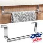 Kitchen Hook Over Door Bathroom Rail Cupboard Hanger Bar Tea Towel Holder RaDY