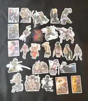 25 Pcs Tv Anime Attack On Titan Laptop Bottle Craft Vinyl Wall Decal Sticker Set