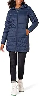 [Amazon Essentials] Women's Lightweight Water-Resistant Hooded Puffer Coat (Available in Plus Size)