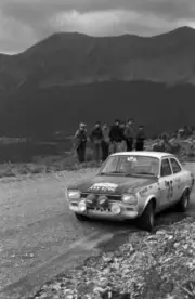 Bengt Soderstrom Gunnar Palm Ford Escort MkI 1968 Rally Car Old Photo 6