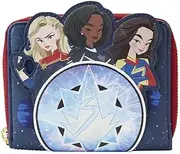 [Loungefly] The Marvels (2023) - Group Zip Around Wallet