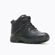MERRELL WORK Men's Moab 3 Response Tactical Mid Waterproof Boot Black - J003917,