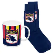 Adelaide Crows AFL Heritage Mug and Socks Set