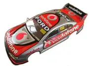 1:10 RC Clear Lexan Body Shell Ford Falcon BF with Vodafone Livery - Lowndes