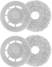 [Fixbetter] Mop Cloths with Replacement Bracket, Mop Plates for Roborock Q Revo/Q Revo Maxv/Q Revo Pro Robot Vacuum Cleaner Replacement Parts, Mop Pad Floor Cleaning