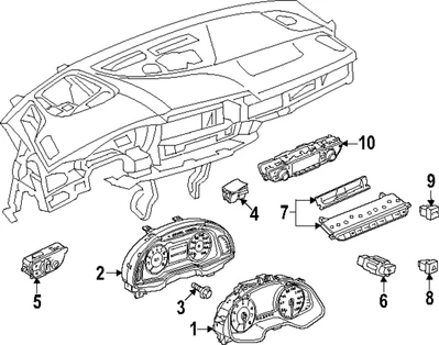 Genuine Audi Instrument Cluster 8W5-920-790-R