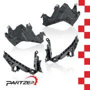 For 2008-2012 Audi A4 B8 S4 Headlight Mount Support Plate Bracket Set RH&LH 4PCS
