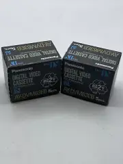 2 NEW Panasonic AY-DVM63EB Mini DV Digital Video Cassette 10 Tapes NIB