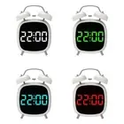 Electronic LED Alarm Digital Alarm Clock Loud Alarm for Dormitory Office