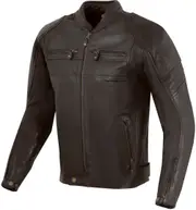 Merlin Odell Motorcycle Leather Jacket, brown, Size S for Men