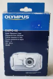 2006 OLYMPUS WATER RESISTANT CASE CWPC-02 FOR DIGITAL CAMERA NEW !