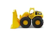 CAT Construction Toys, Construction Fleet 10" Front Loader Toy - Real Working Parts, Indoor/Outdoor, Sturdy Plastic Construction for 2+ Year Old Boys