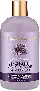 Shea Moisture Purple Rice Water Strength + Color Care Shampoo 399ML, 1320 gram