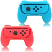 Game Controllers Joy Grips Are Suitable For Nintendo Switches High Quality Wear Resistant Handles Red And Blue Controllers & Attachments