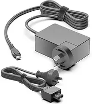 KFD 100W USB C GaN Laptop Fast Charger for Surface Laptop 7 Surface Pro10 Surface Pro 11, MacBook Air Pro, iPad Air/Pro, Samsung Galaxy, HP, Lenovo, Asus, Steam Deck Type C Adapter Fast Charging