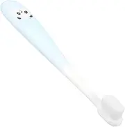 Handheld Kids Toothbrush Toddler Toothbrush with Storage and Comfort Grip