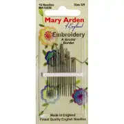 Colonial Needle Mary Arden Embroidery/Crewel Hand Needles (16pk)