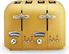 De'Longhi Icona Capitals 4 Slice Toaster, Gingko ,