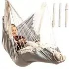 Hanging Hammock Chair Swing - Outdoor Hanging Chair, Bedroom Hammock Swing