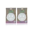 Scrub Daddy Dual-Sided Sponge and Scrubber- Scrub Mommy Dye Free - Scratch-Fr...