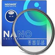 NEEWER 86mm UV Protection Camera Lens Filter with Multi Coated HD Optical Glass/Aluminum Alloy Ultra Slim Frame/Water Repellent/Scratch Resistant/Ultraviolet Filter