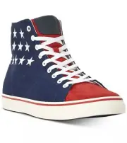 Polo Ralph Lauren Men’s USA Flag Pattern Sneakers. Size 8. Brand New