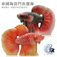 在飛比找蝦皮購物優惠-泰國陶瓷鬥魚擺飾 三款【SBP展鬥期刊】居家擺飾 裝飾 蒐藏